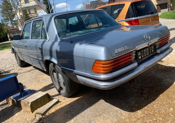 Mercedes-Benz Klasa S cena 23500 przebieg: 266900, rok produkcji 1977 z Piła małe 37